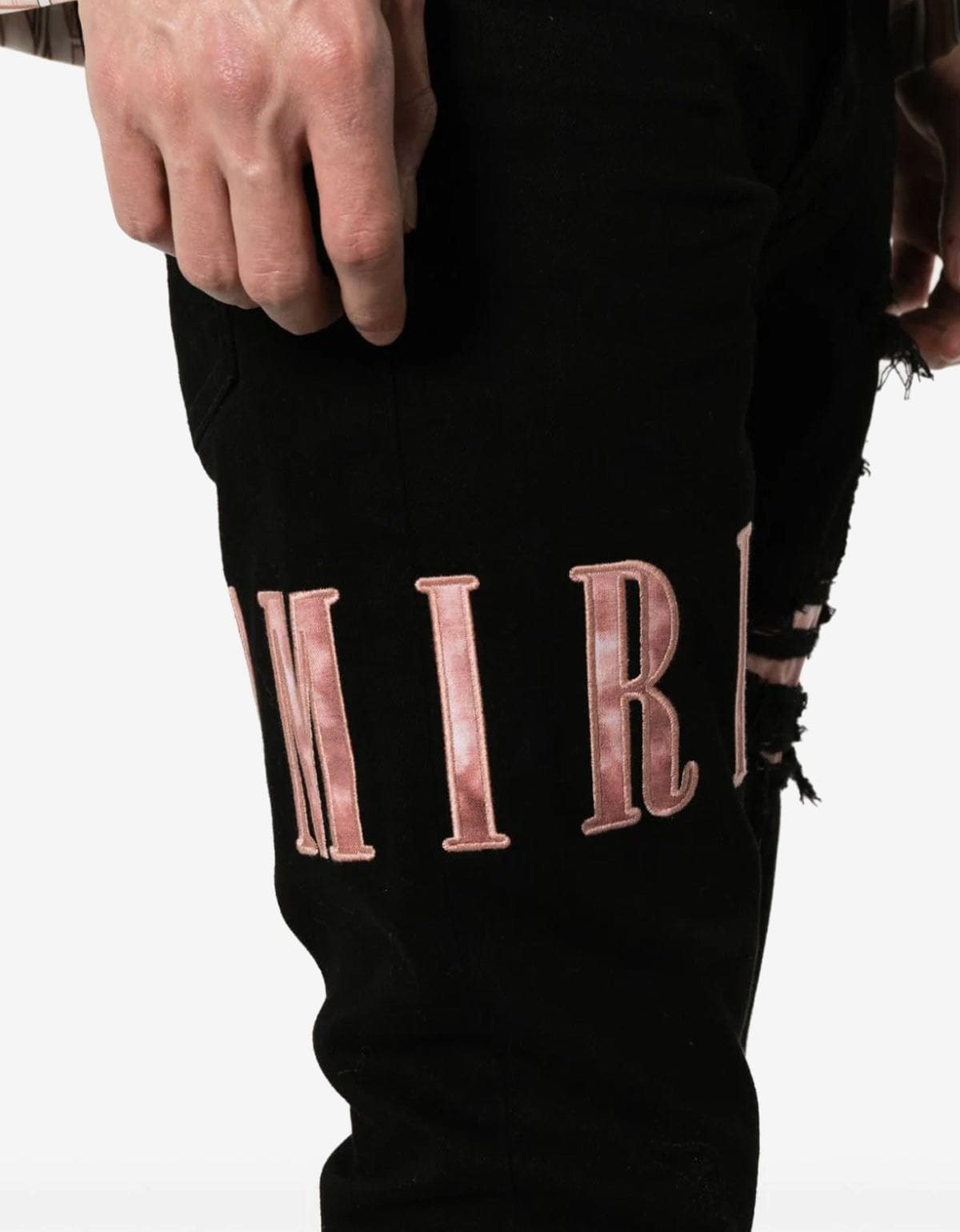 Amiri Amiri Jeans Black Tie Dye Core Logo