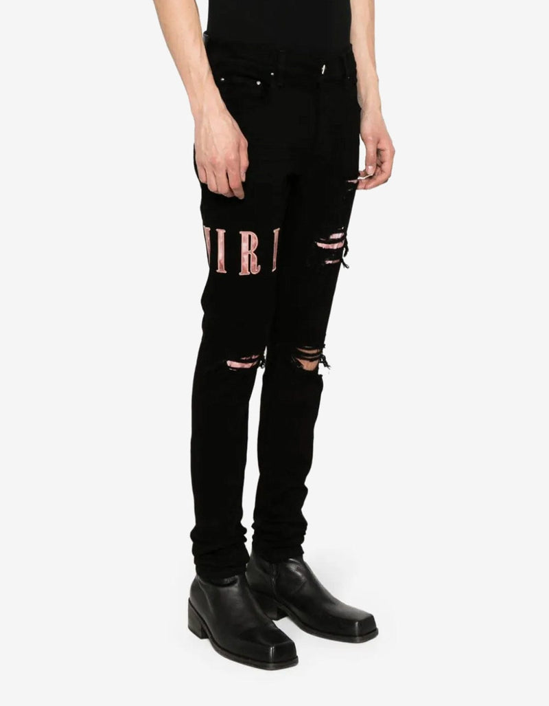 Amiri Amiri Jeans Black Tie Dye Core Logo