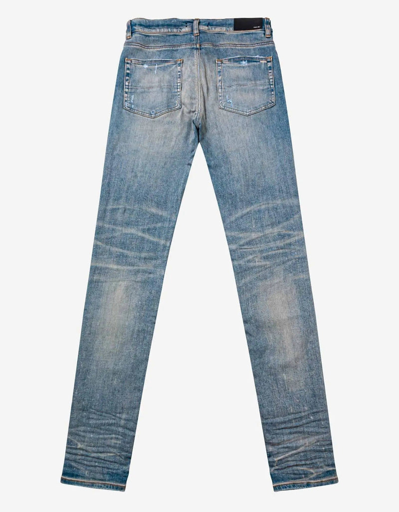 Amiri Amiri Jeans Leopard Thrasher Clay Indigo