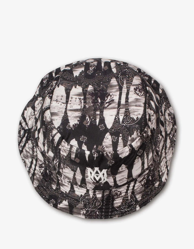 Amiri Bandana Reversible Bucket Hat