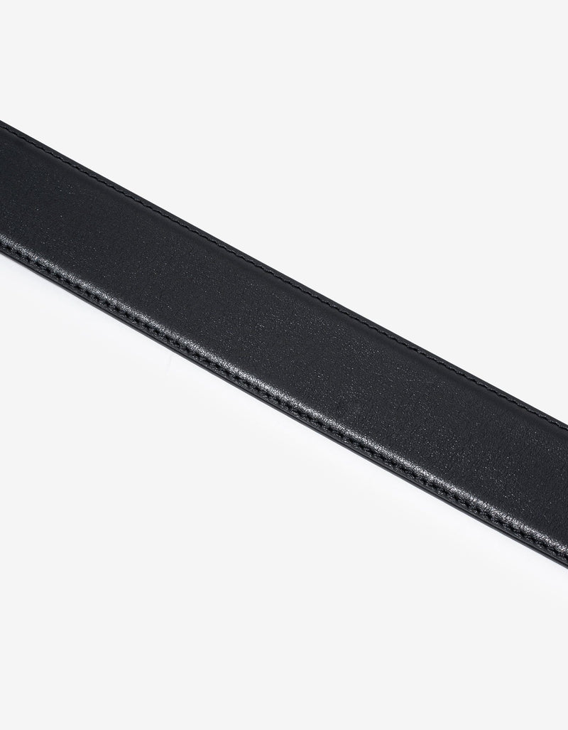 Amiri Black Amiri Core Buckle Leather Belt