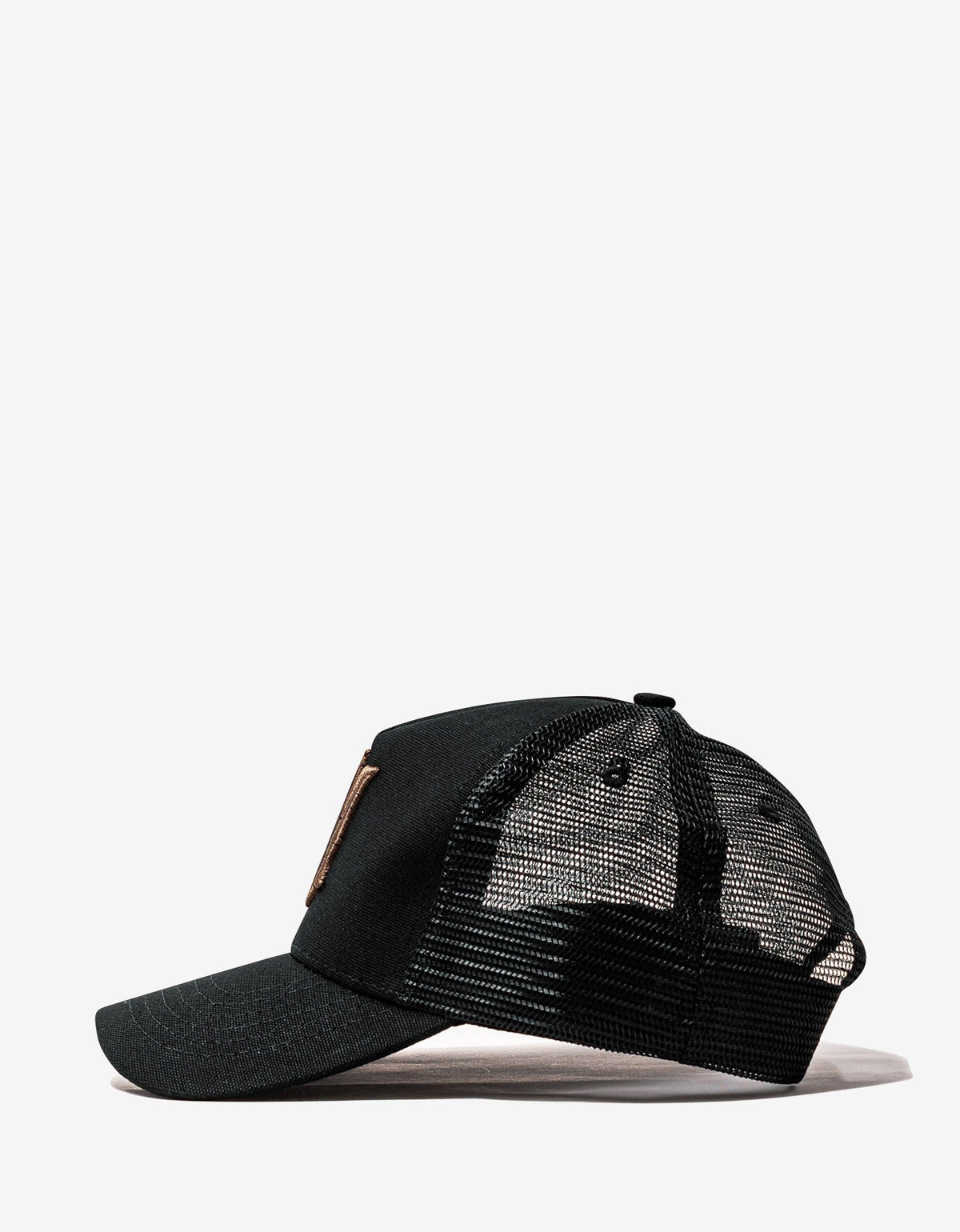 Amiri Black & Brown MA Trucker Hat
