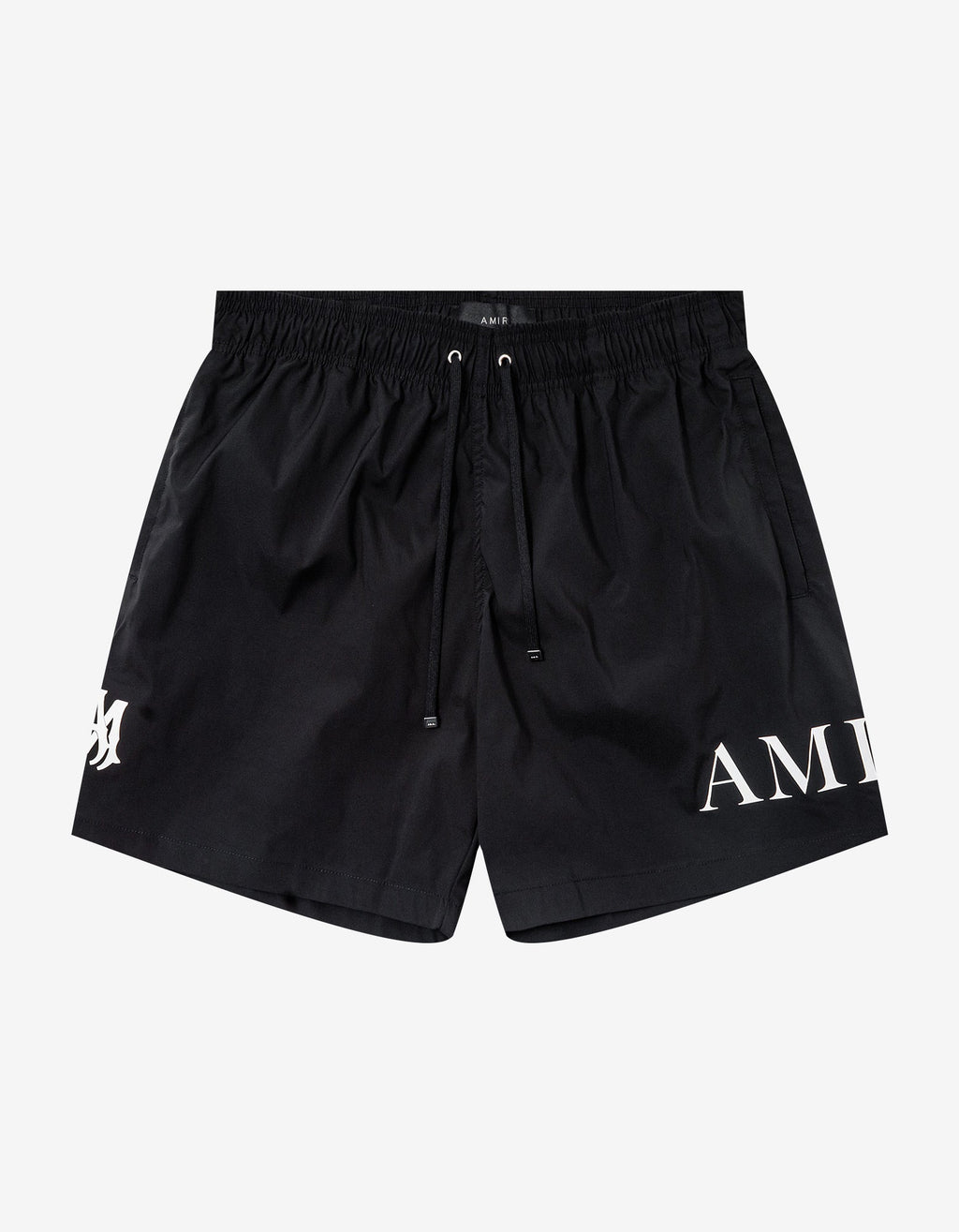 Amiri Amiri Black Double Logo Swim Shorts