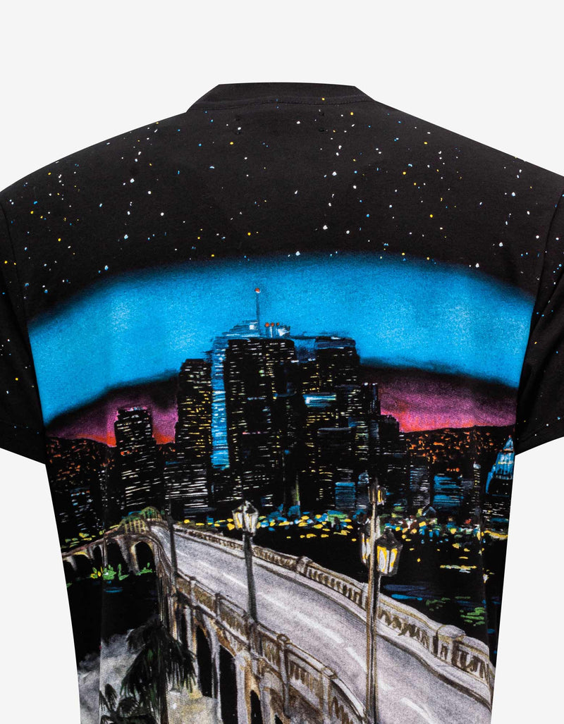 Amiri Black Painted City T-Shirt