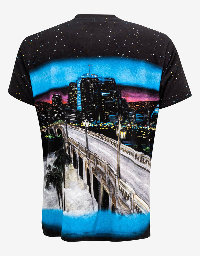 Amiri Black Painted City T-Shirt