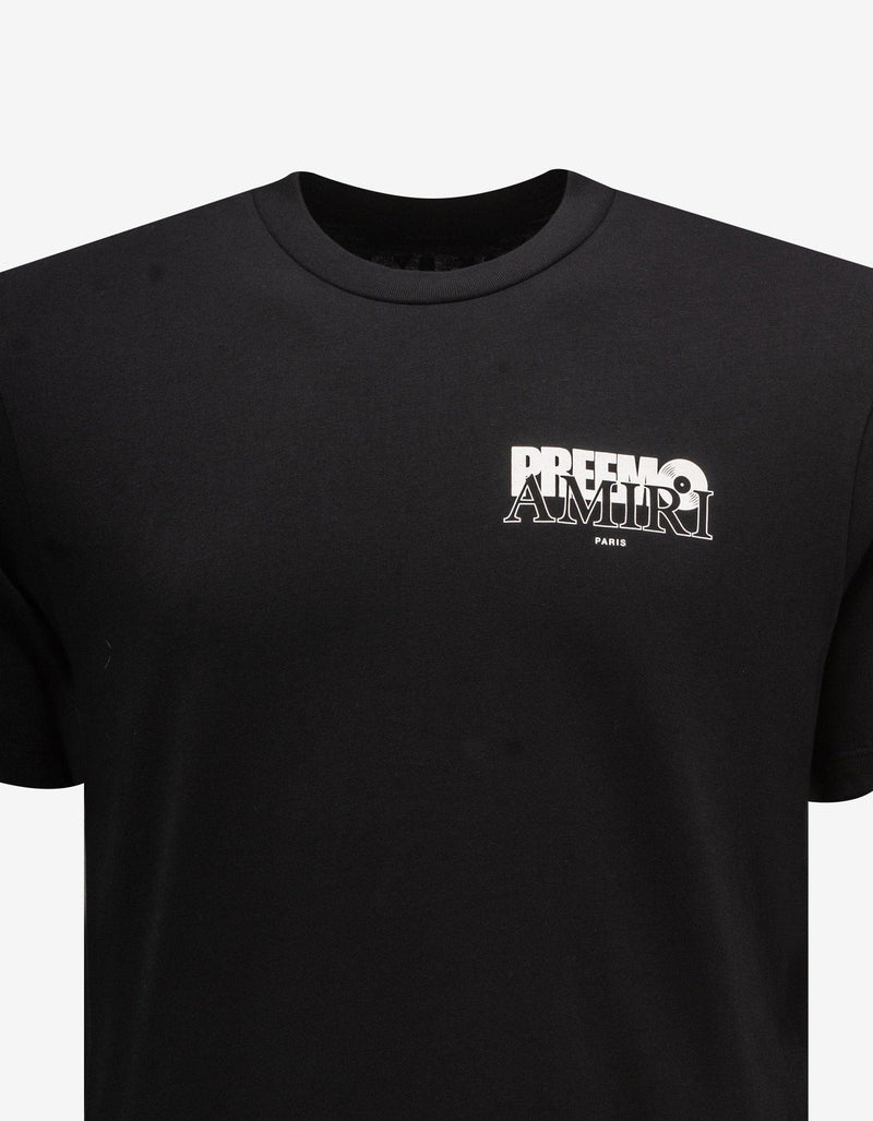 Amiri Black Preemo Logo T-Shirt