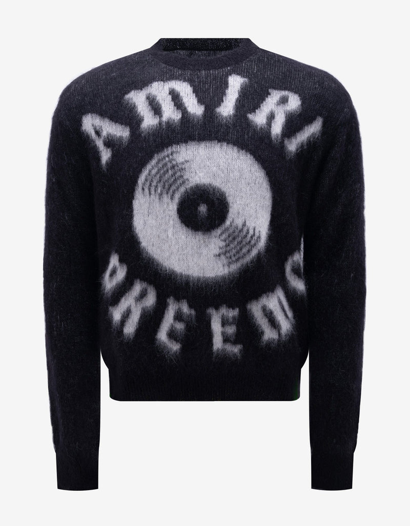 Amiri Black Preemo Mohair Sweater
