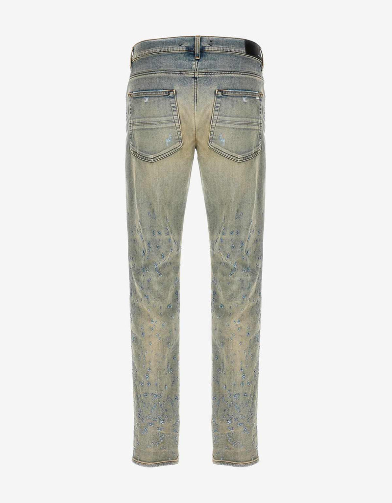 Amiri Blue Shotgun Skinny Jeans
