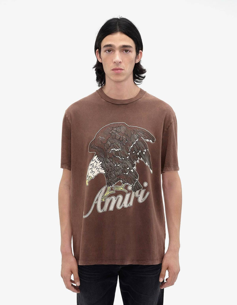 Amiri Brown Eagle T-Shirt