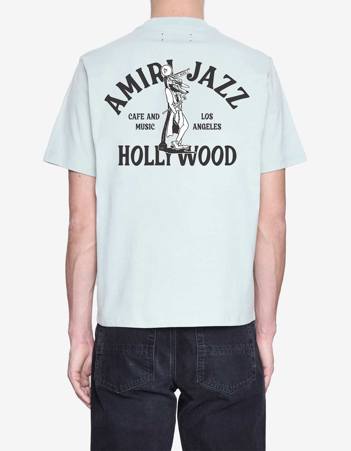 Amiri Green Jazz Wolf Print T-Shirt – Zoo Fashions