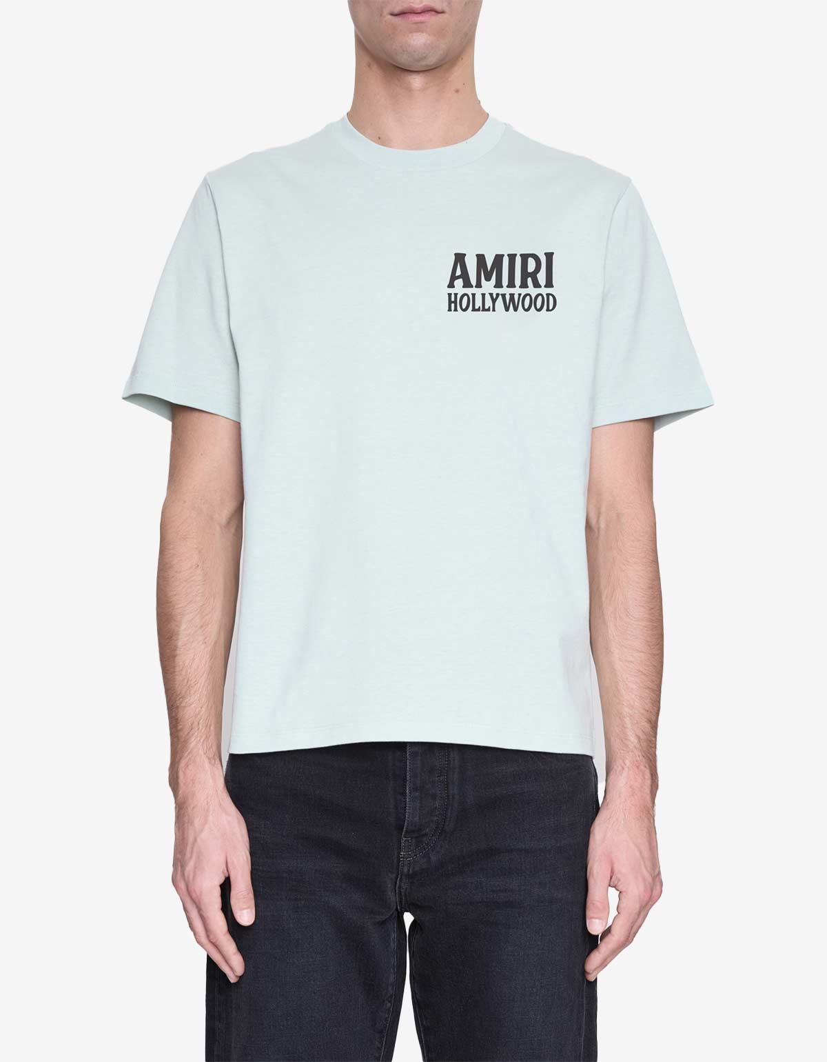 Amiri Green Jazz Wolf Print T-Shirt AMJYTE1169-318