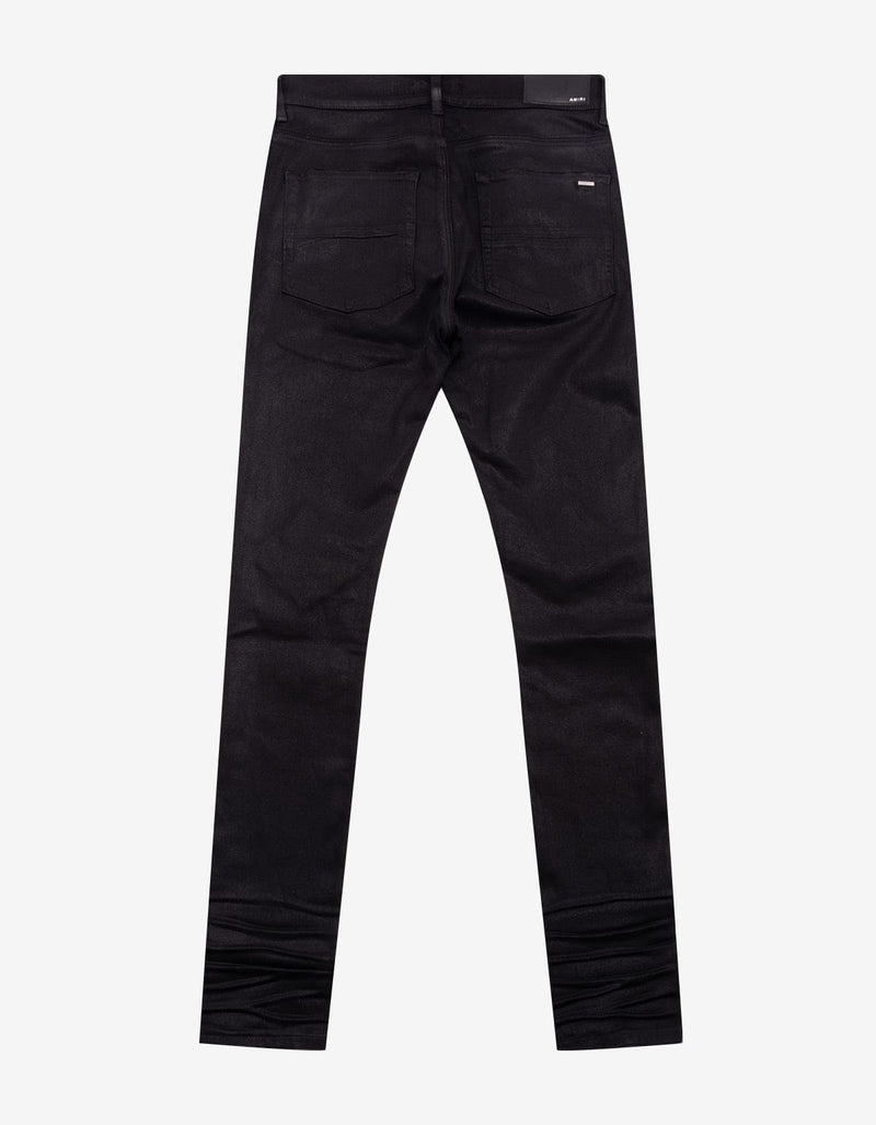 Amiri MX1 Black Wax Jeans