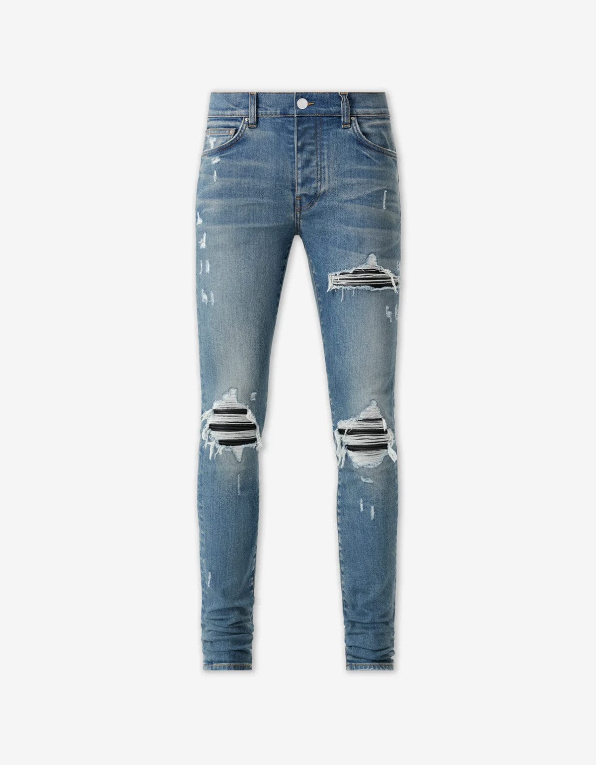 Indigo Amiri Jeans Size 44 Distressed Jeans Amiri Super Repair