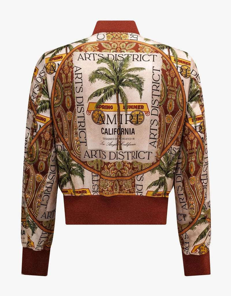 Amiri Rum Label Bomber Jacket