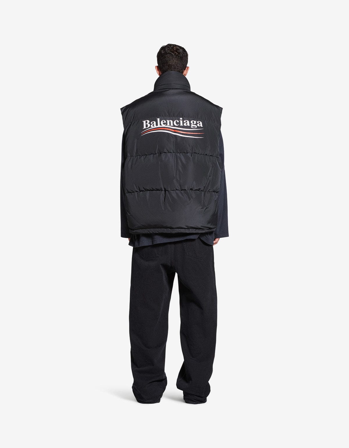 美品】Balenciaga Cocoon Puffer Gilet ブラック