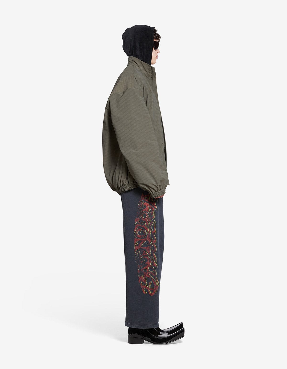Balenciaga Balenciaga Green Unity Sports Icon Cocoon Kick Windbreaker