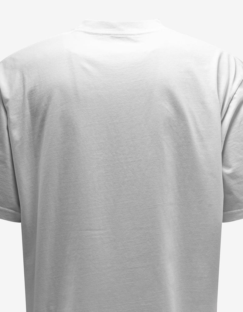 Balenciaga Balenciaga White GITD Lion's Laurel Boxy T-Shirt