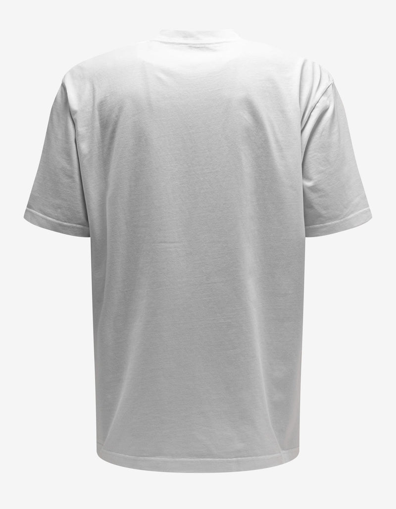 Balenciaga Balenciaga White GITD Lion's Laurel Boxy T-Shirt