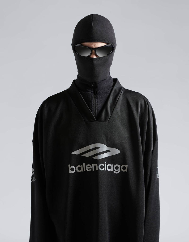 Balenciaga Black 3B Sports Icon Face Mask