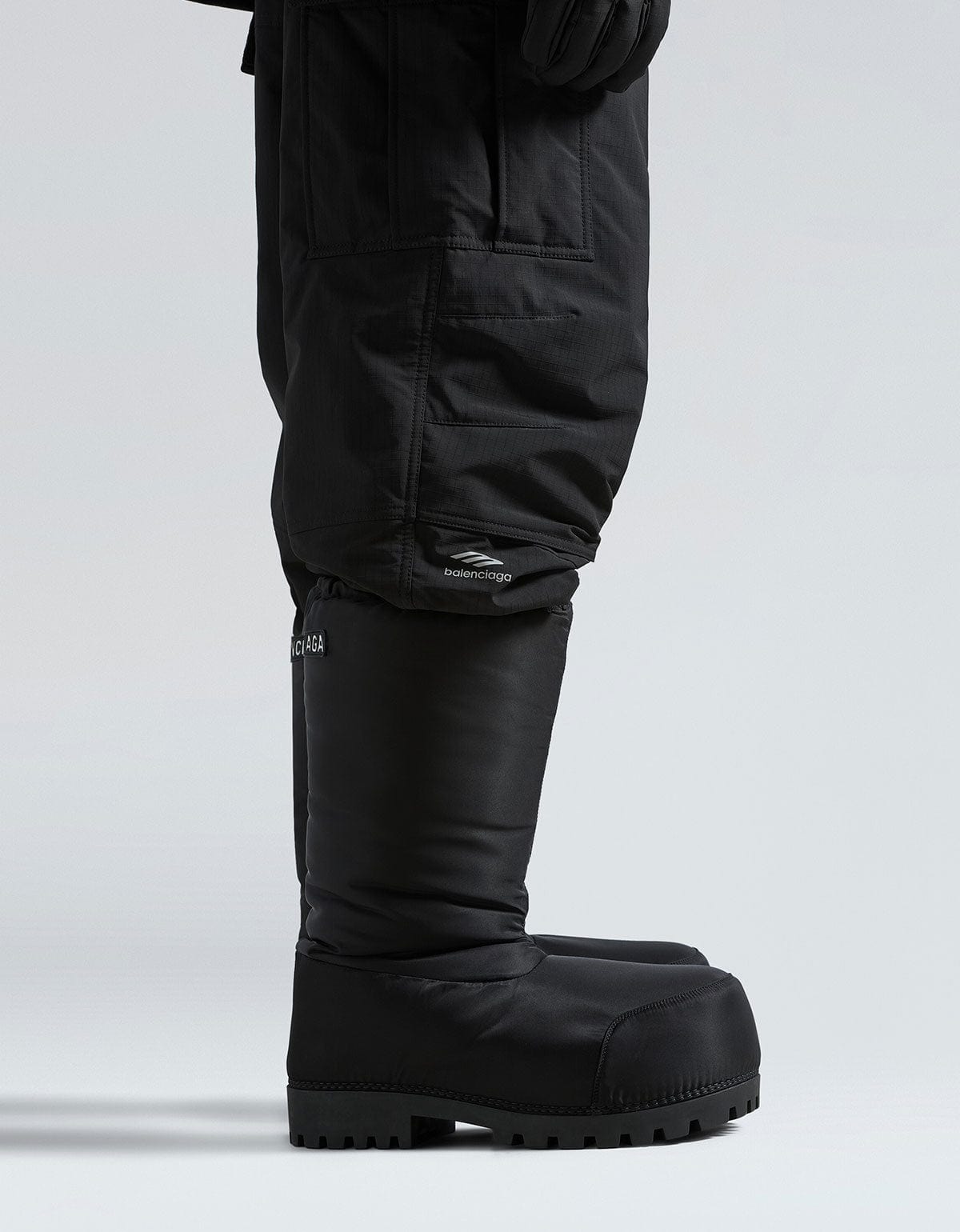 Balenciaga Black Alaska High Boots