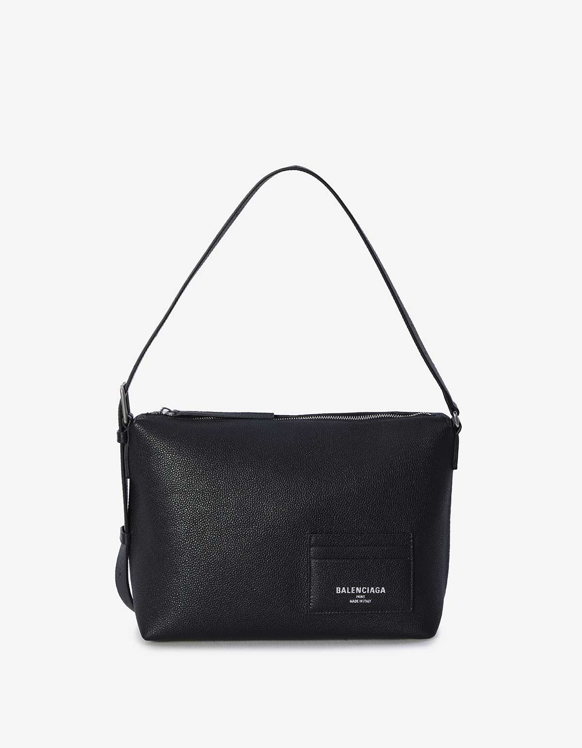 Balenciaga Black Credit Small Messenger Bag – Zoo Fashions