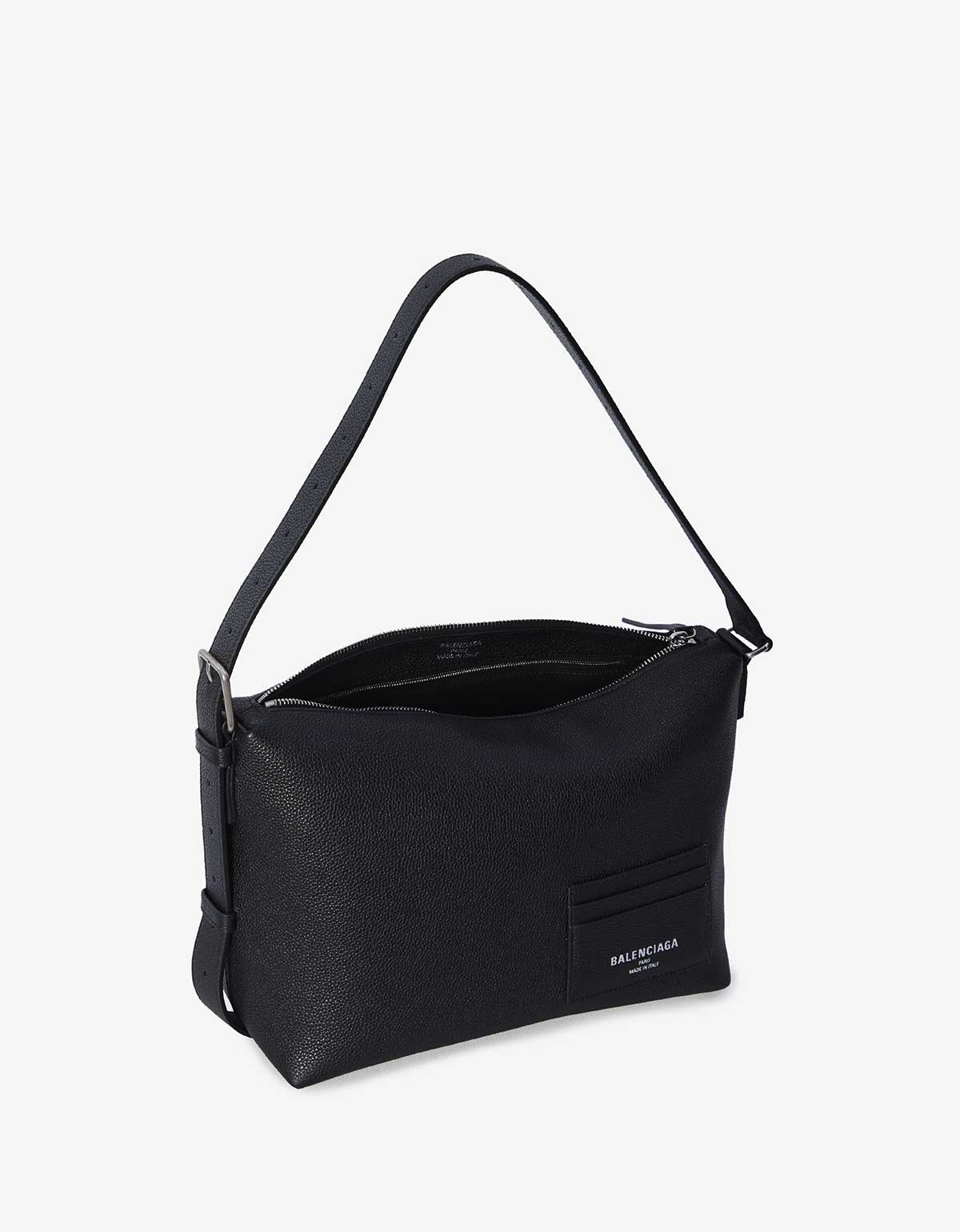 24AW new/BALENCIAGA クレジットメッセンジャーバッグ Bag Black 24AW new/BALENCIAGA クレジットメッセンジャーバッグ Bag Black