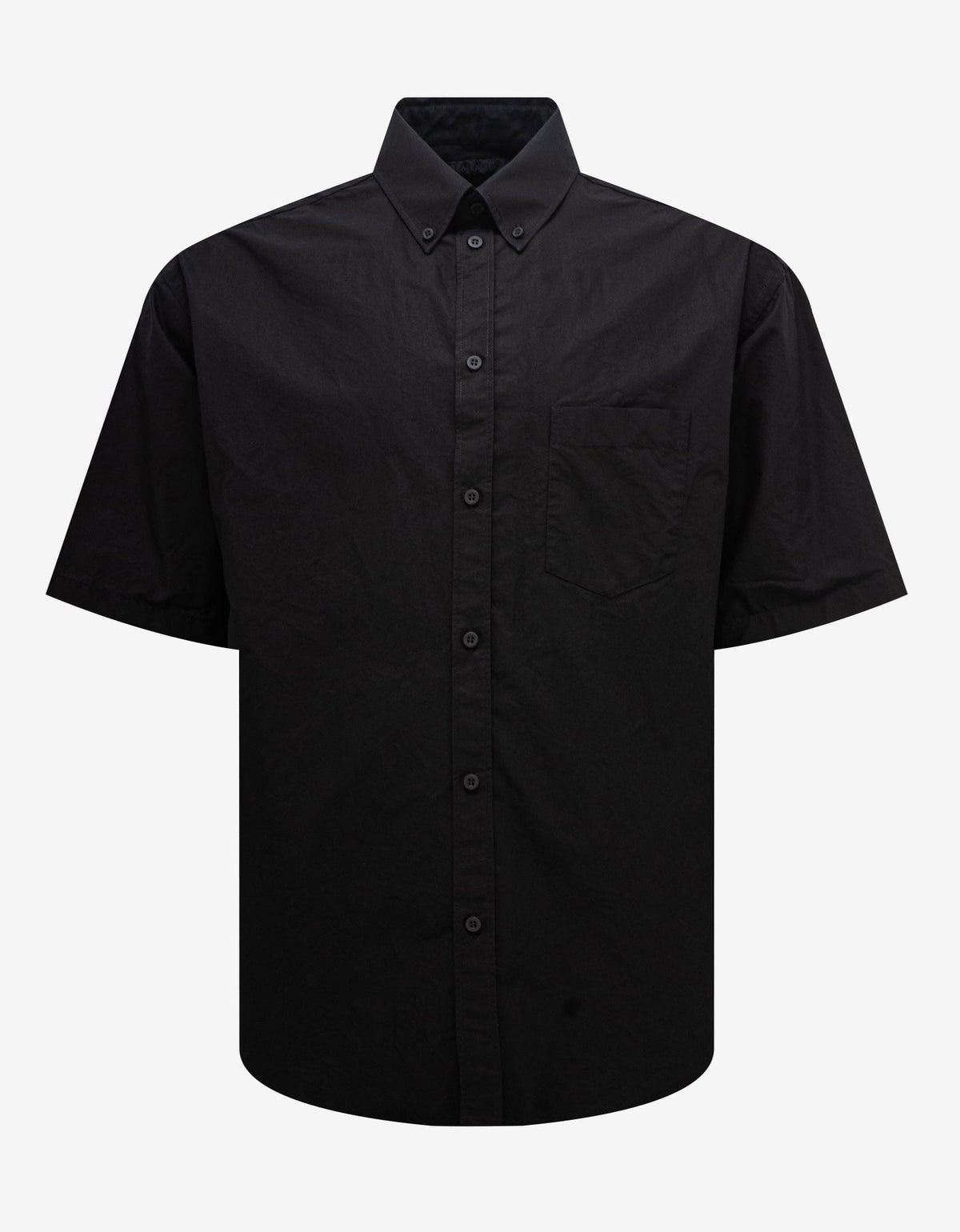 Balenciaga Black Crypto Short Sleeve Large Shirt