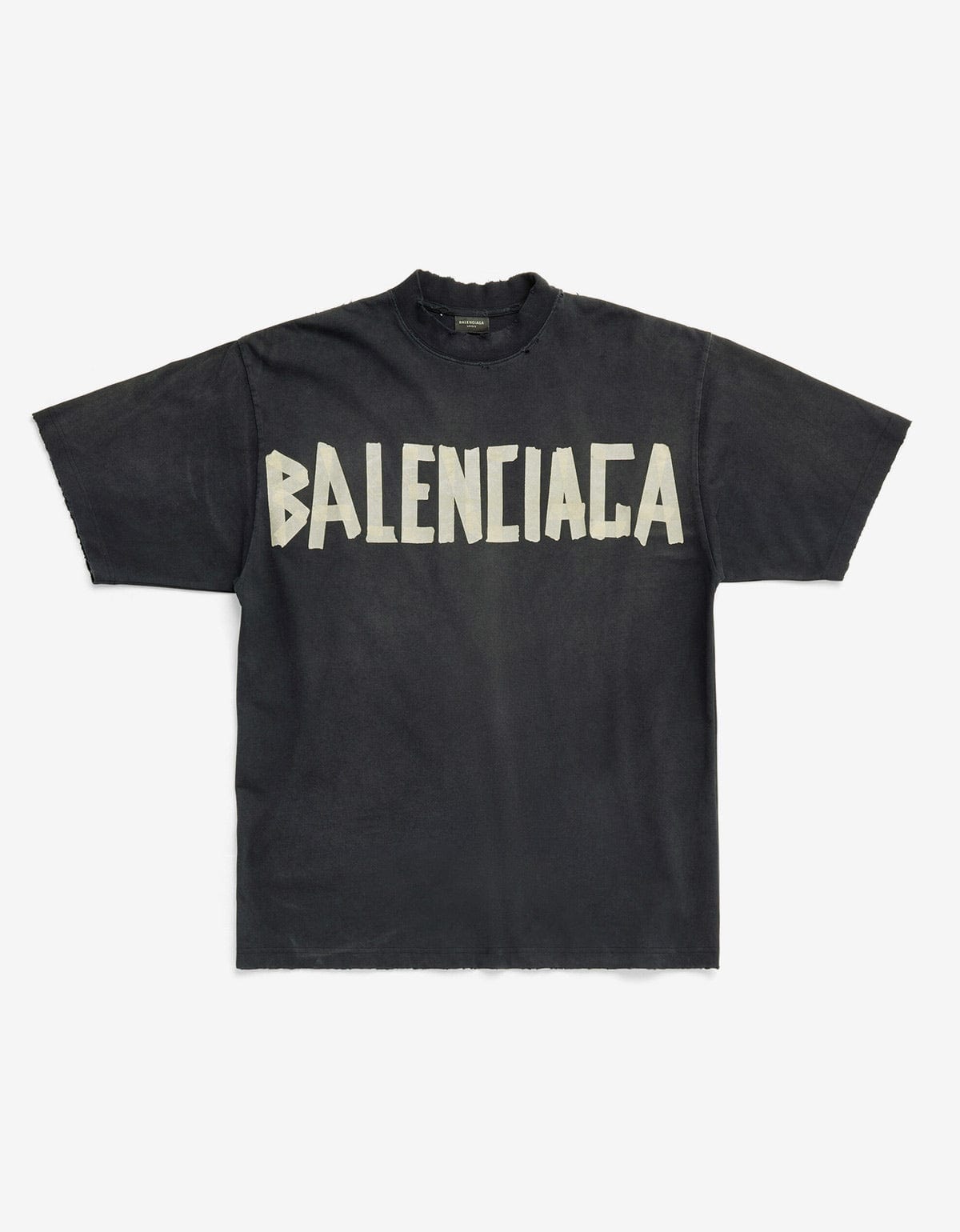 Balenciaga Black Double Front T-Shirt