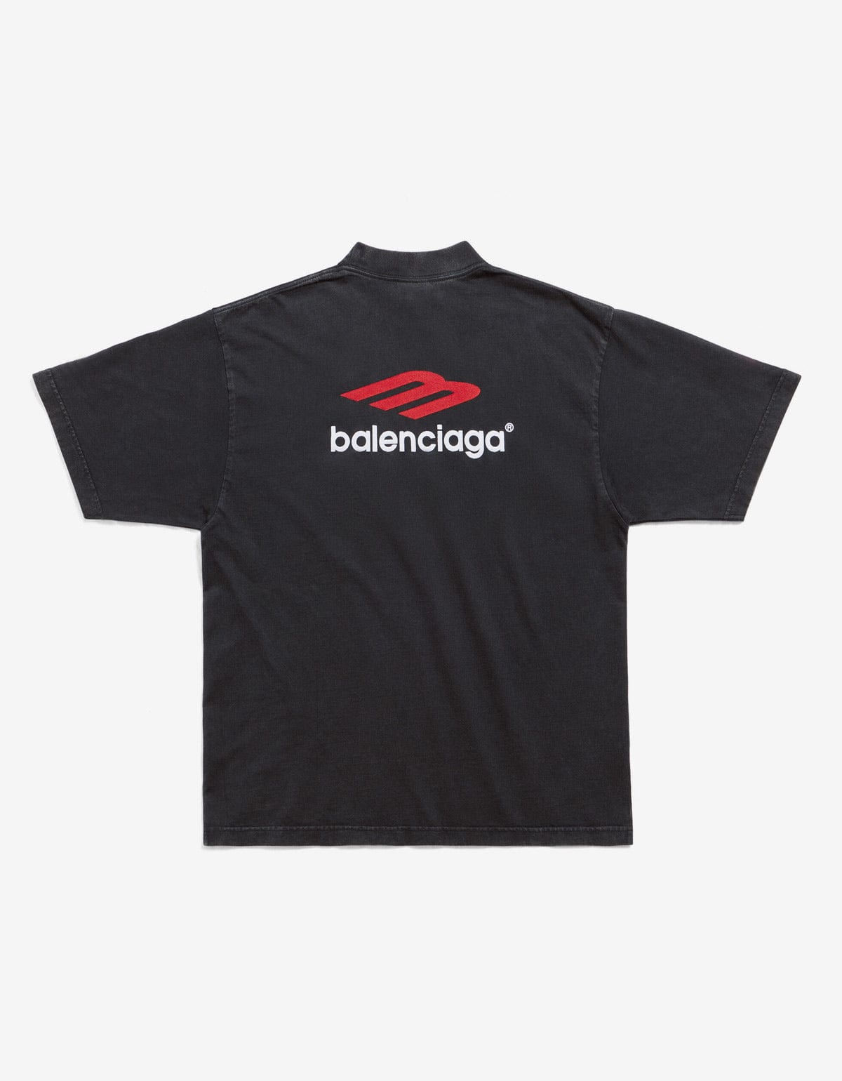 Balenciaga Black Double Front T-Shirt