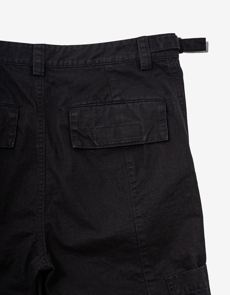Balenciaga Black Flared Cargo Trousers