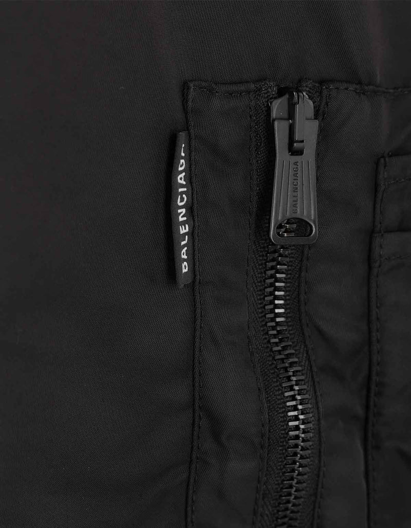 Balenciaga Black Incognito Bomber Jacket