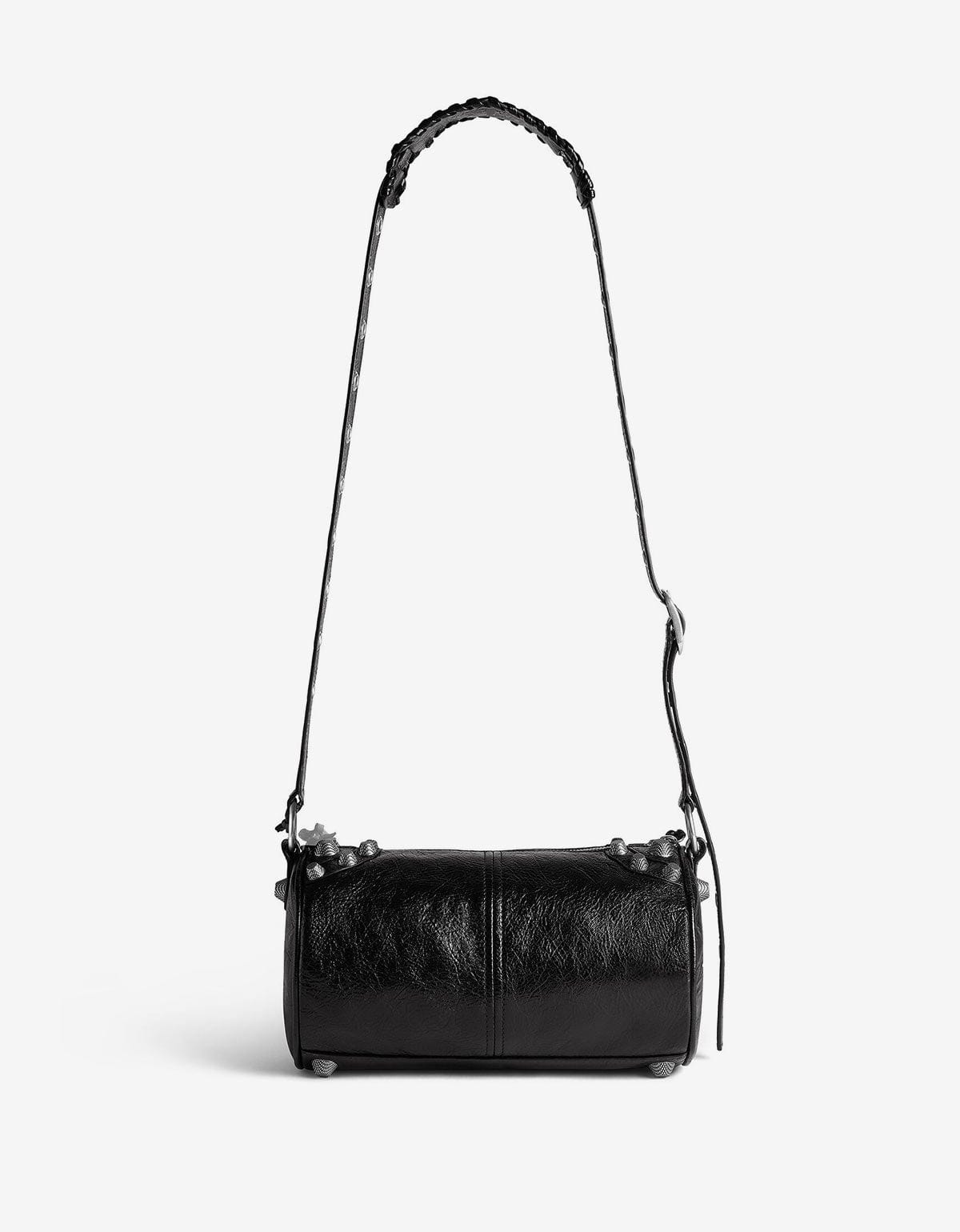 Balenciaga Black La Cagole Cylinder Bag