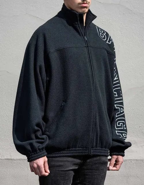 Balenciaga Black Logo Tracksuit Jacket – Zoo Fashions
