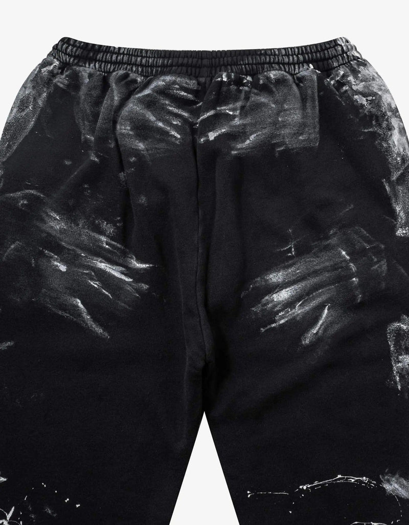 Balenciaga Black Painter Sweat Pants