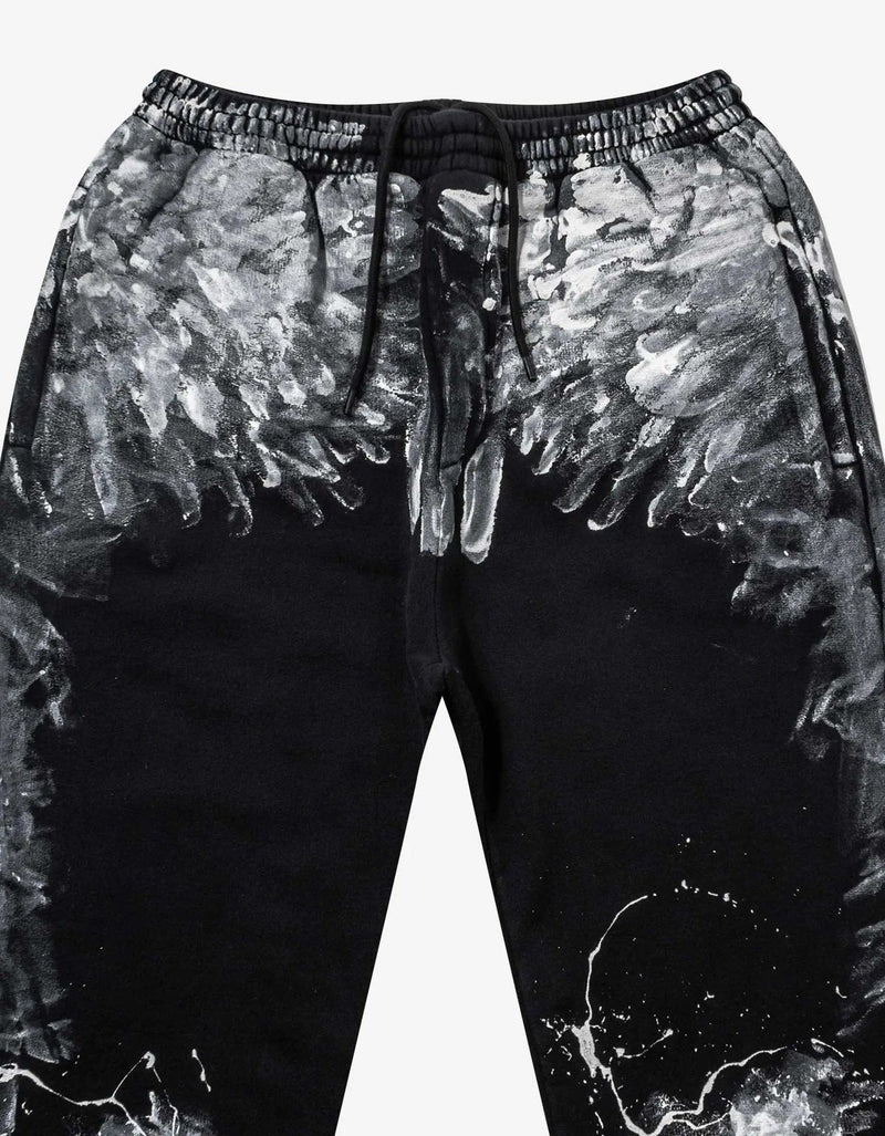 Balenciaga Black Painter Sweat Pants