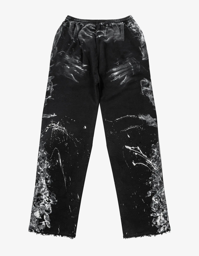 Balenciaga Black Painter Sweat Pants