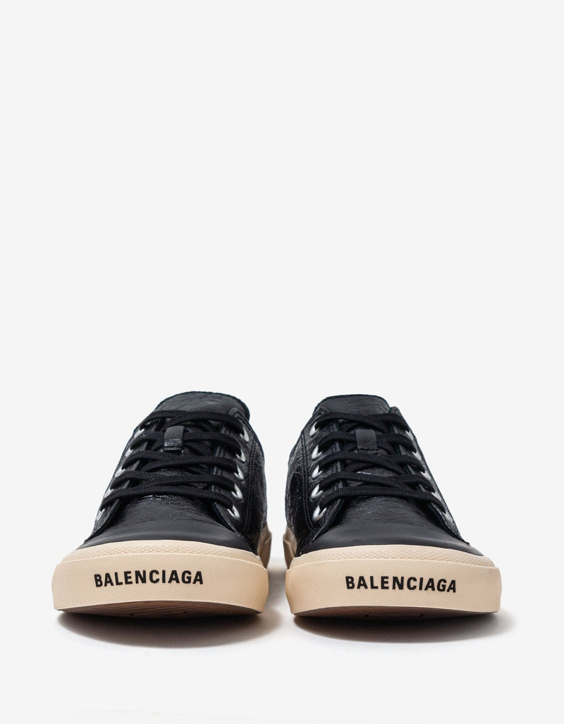 Balenciaga Black Paris Low Top Trainers