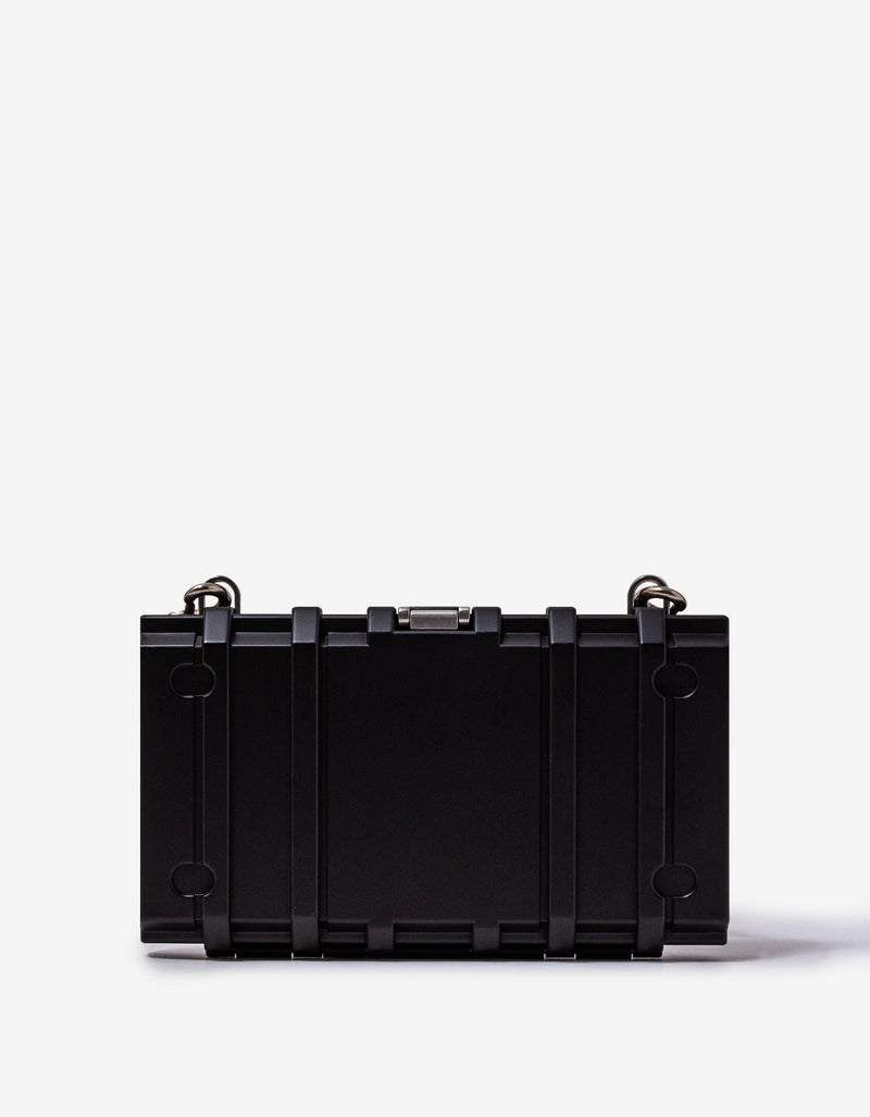 Balenciaga Black Toolbox Clutch