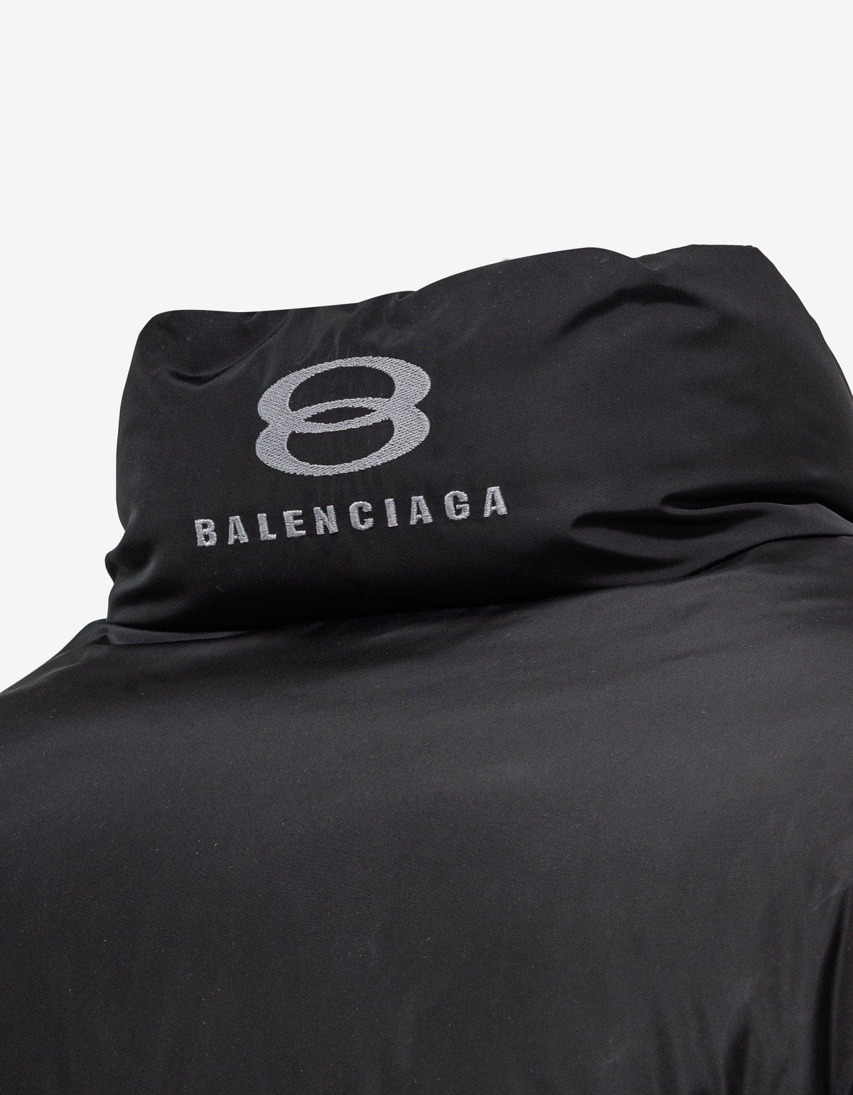 Balenciaga Black Unity Sports Icon Puffer Jacket