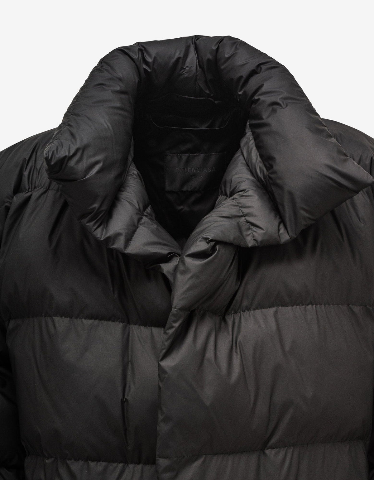 Balenciaga Black Wrap Puffer Jacket