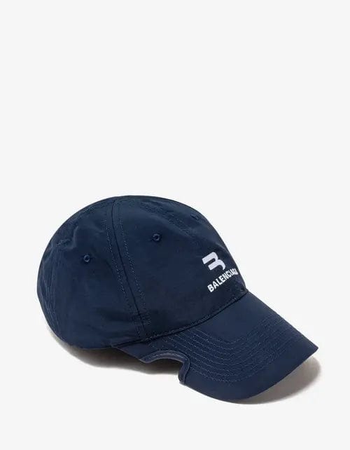 Balenciaga Blue Sporty B Notch Visor Cap – Zoo Fashions