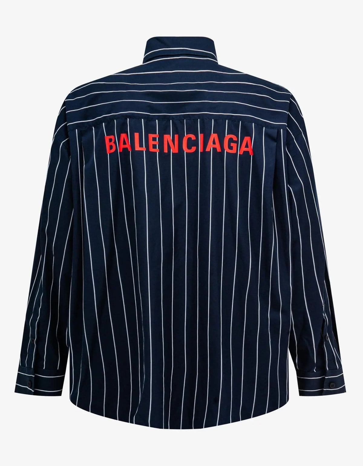 Balenciaga oversized striped shirt online