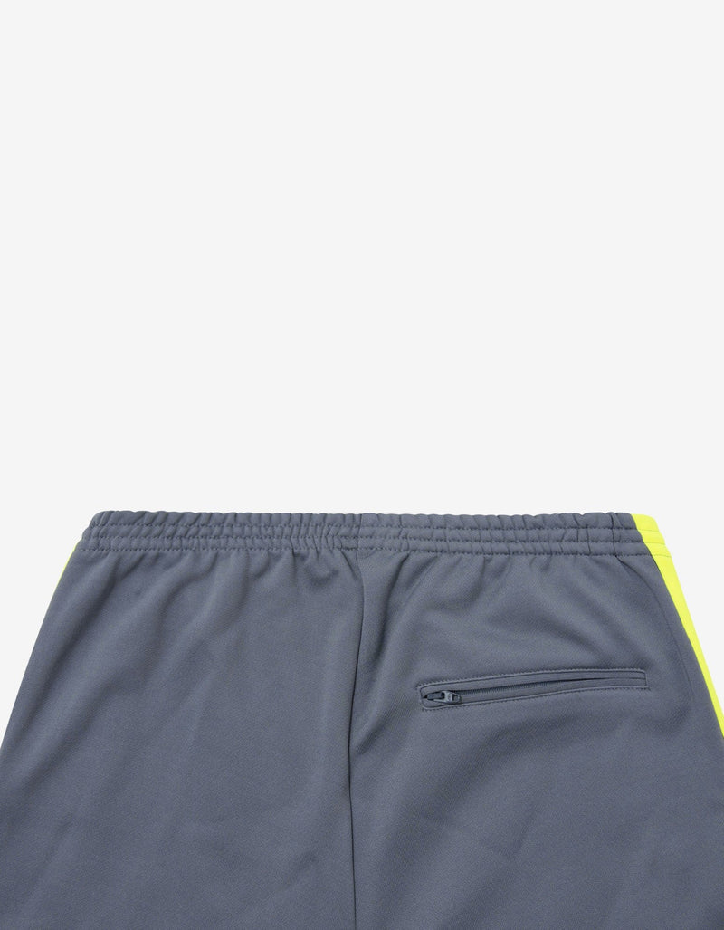 Balenciaga Grey Track Pants with Yellow Stripes