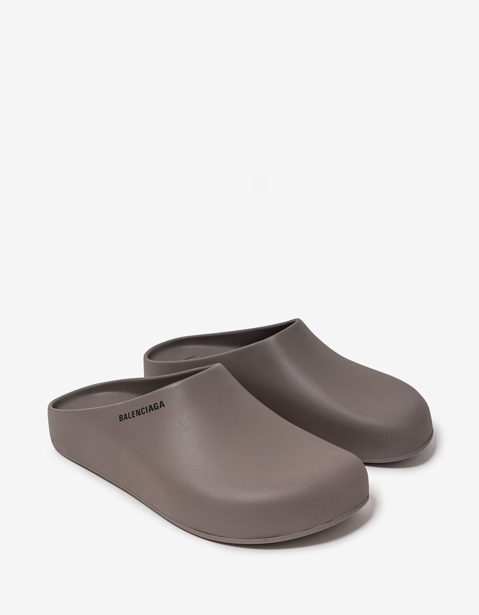 Balenciaga Medium Grey Mule Slide Sandals – Zoo Fashions