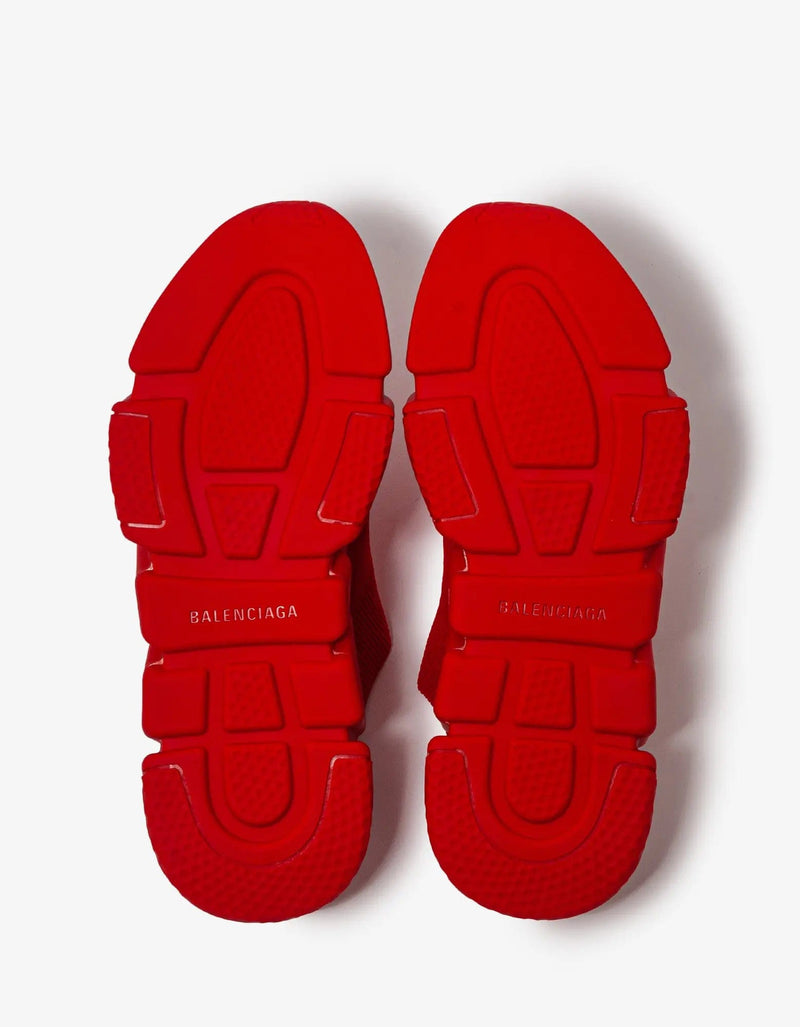 Balenciaga Red Speed Mule