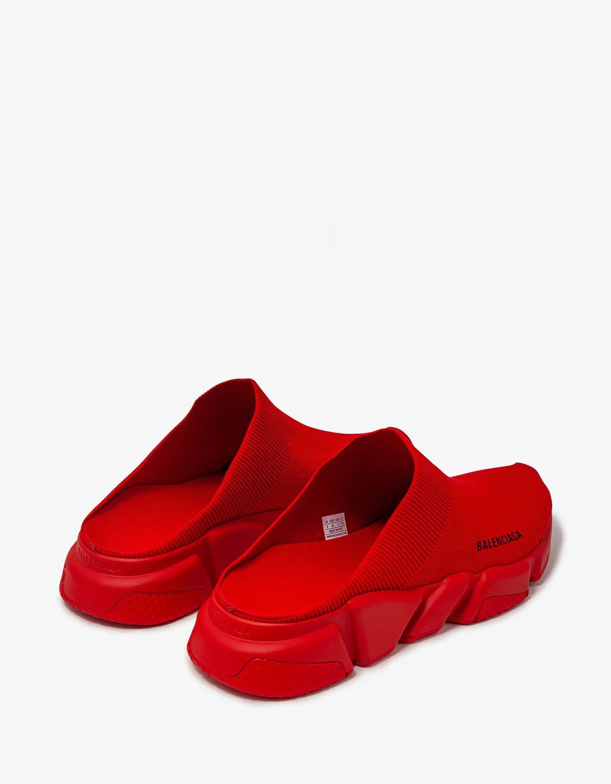 Balenciaga Red Speed Mule