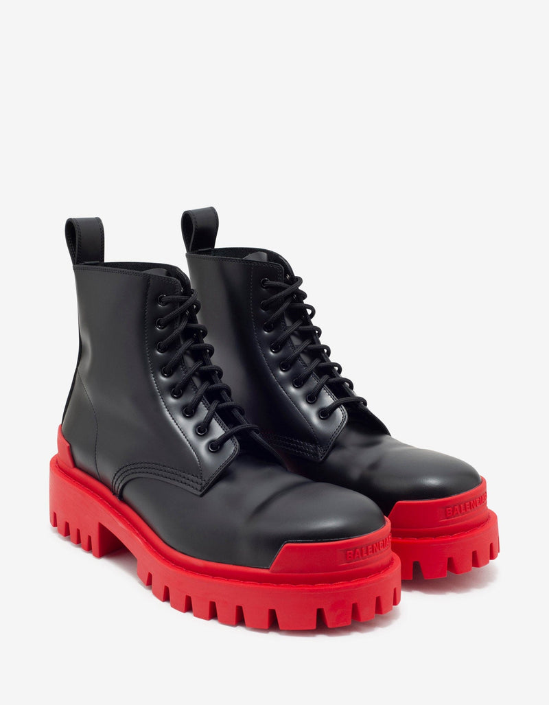 Balenciaga Strike 20mm Black Boots