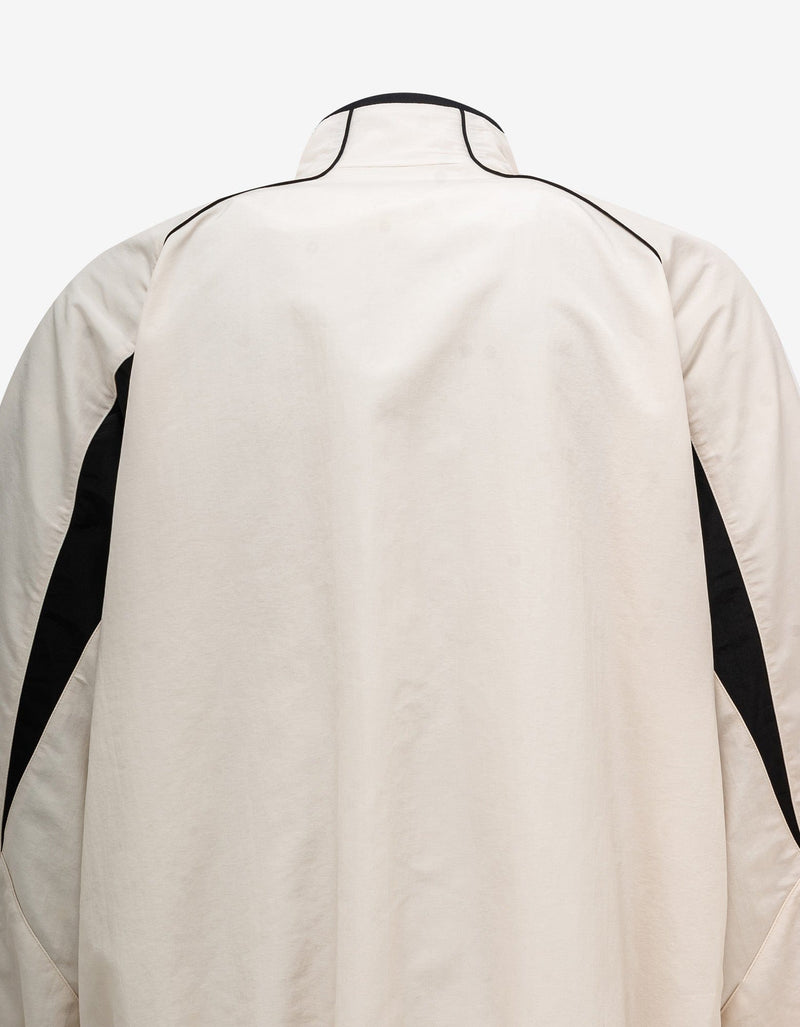 Balenciaga White 3B Sports Icon Medium Tracksuit Jacket