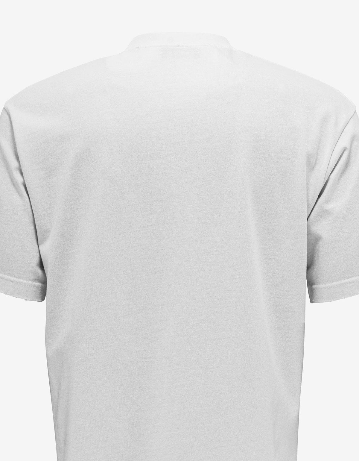 Balenciaga White Scribble Logo T-Shirt