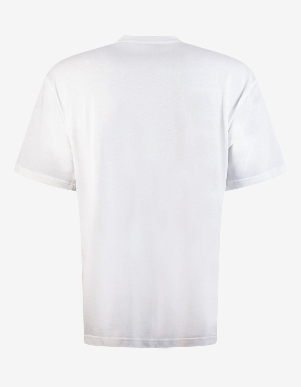 Balenciaga White Uniform Large Fit T-Shirt